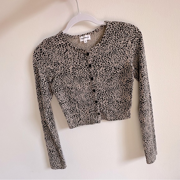 Superdown Animal Print Top - Picture 2 of 7